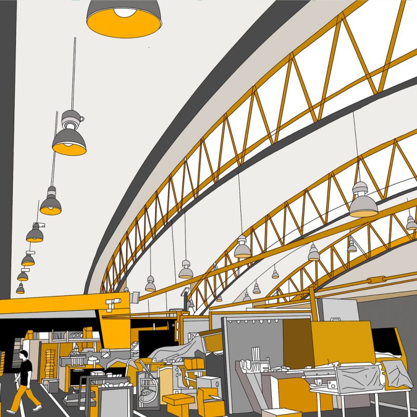 RNA interior perspective Rhein-Nadel Automation GmbH Factory Portrait
